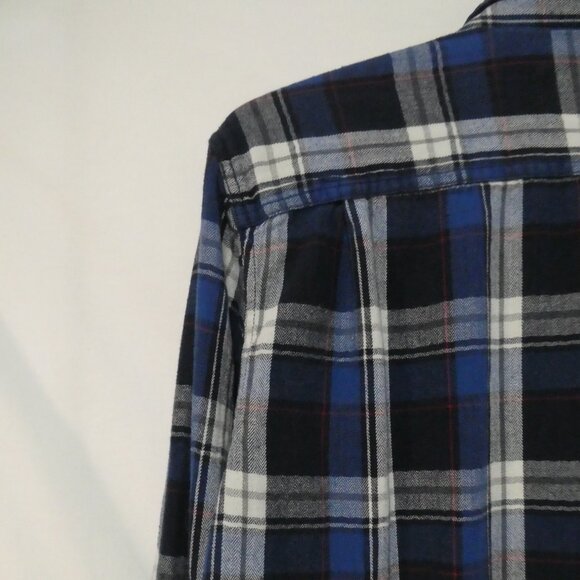 FADED GLORY | medium (38-40) | Casual Plaid Button-Up Long Sleeve Shirt - Picture 11 of 16